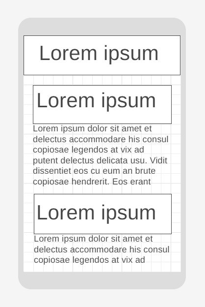 mobile Wireframe